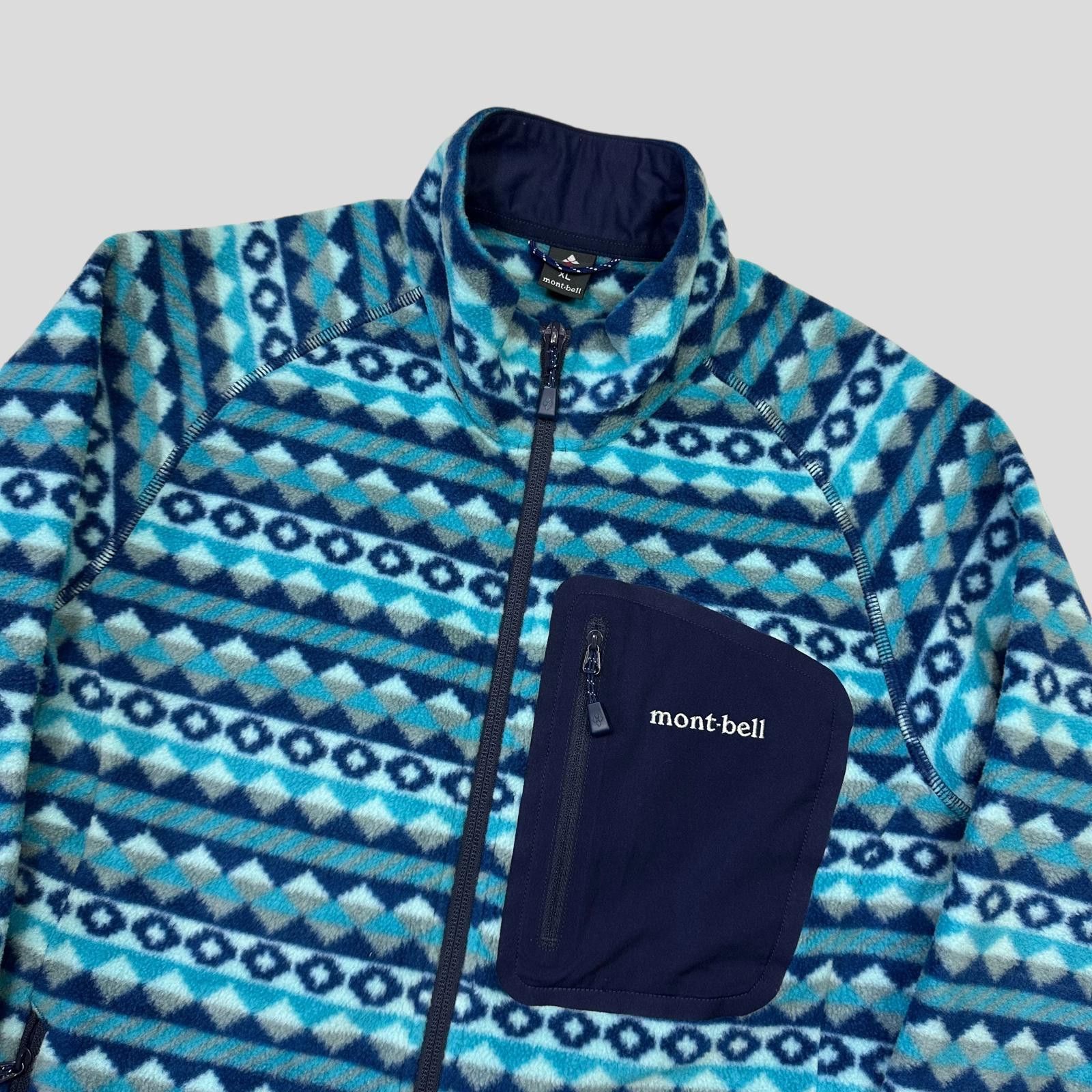 Montbell Montbell 00’s Climaplus Aztec Fleece Jacket - S/M Size ONE SIZE - 2 Thumbnail