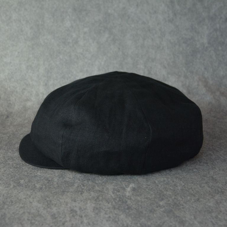 Yohji Yamamoto Yohji Yamamoto Pour Homme - LIN LINEN Beret Hat Size ONE SIZE - 7 Thumbnail