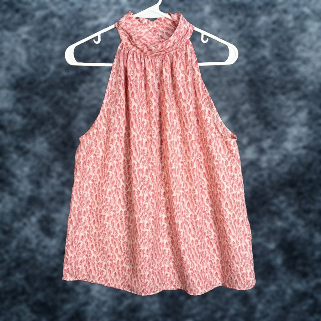 Joie Joie Sleeveless Blouse In Pink Print Womens Size Medium Size M / US 6-8 / IT 42-44 - 1 Thumbnail