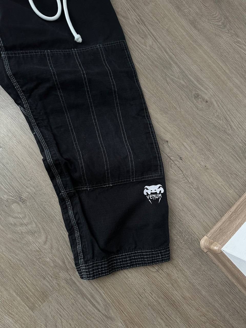 Japanese Brand × Vintage Vintage Venum UFC Training Black Big Logo Japanese Pants Size US 32 / EU 48 - 4 Thumbnail