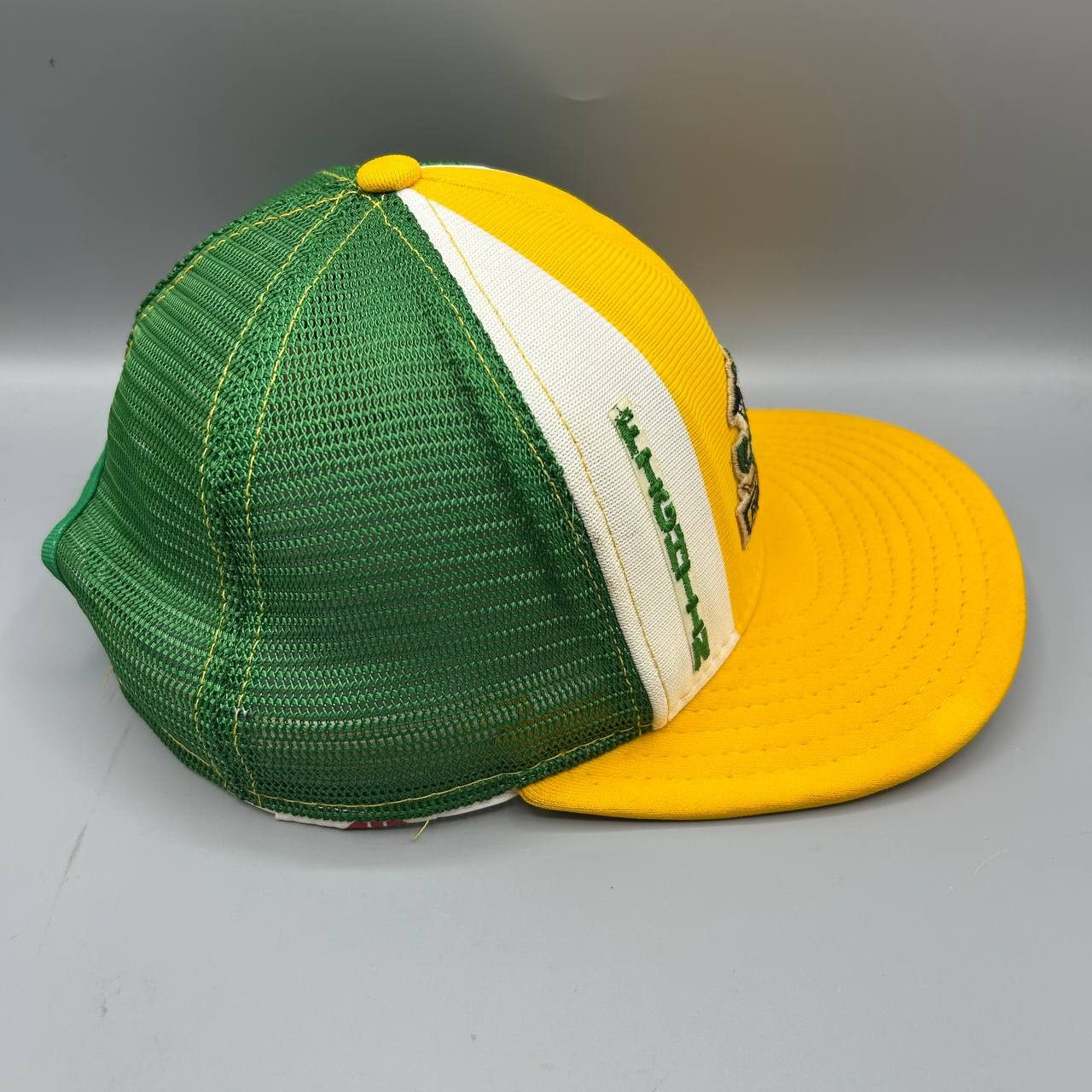 Other Vintage Notre Dame Fighting Irish Trucker Hat L Snap Back Size ONE SIZE - 4 Thumbnail