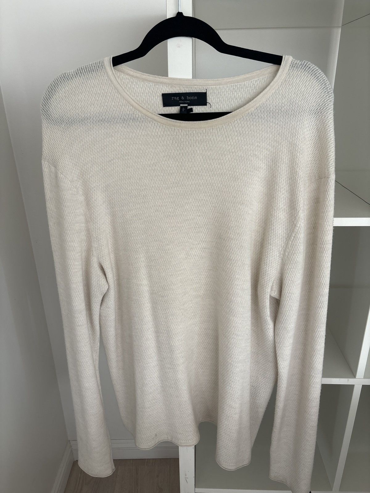 Rag & Bone Collin Crew Wool Sweater $275 Size US L / EU 52-54 / 3 - 5 Thumbnail