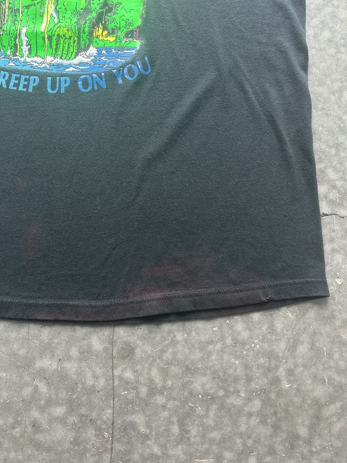 Vintage Vintage 90s Swampwater Graphic Tee Size US L / EU 52-54 / 3 - 5 Thumbnail