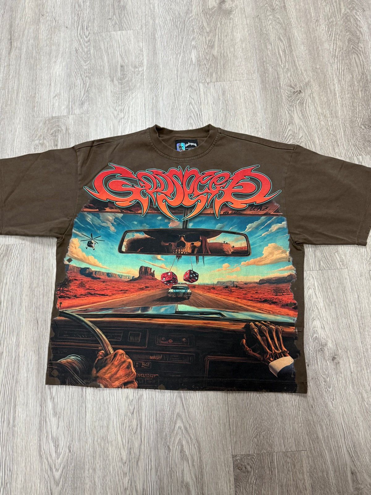 Godspeed Godspeed On The Run Tee Mocha New Size US XL / EU 56 / 4 - 1 Thumbnail