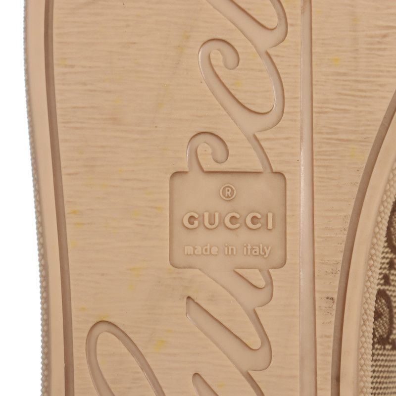 Gucci Gucci Logo High-Top Sneakers in Brown - Size US 7.5 / EU 40-41 - 3 Thumbnail