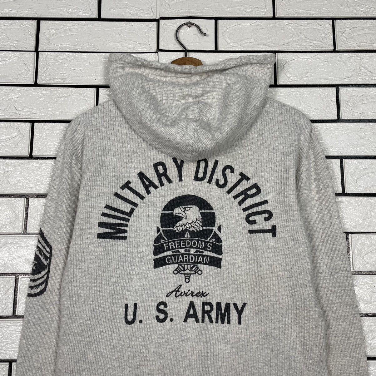 Avirex Avirex US Army Military District Zipper Hoodie Size US S / EU 44-46 / 1 - 8 Thumbnail