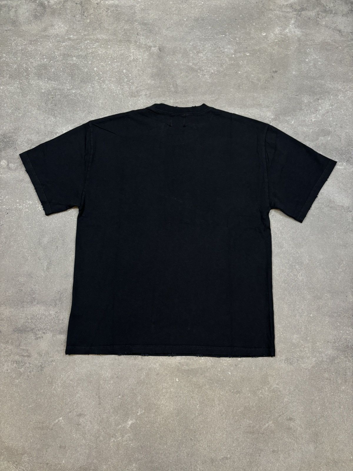 Vintage Warman Metalic Teeth Grapic T-Shirt, Black Size US M / EU 48-50 / 2 - 2 Thumbnail