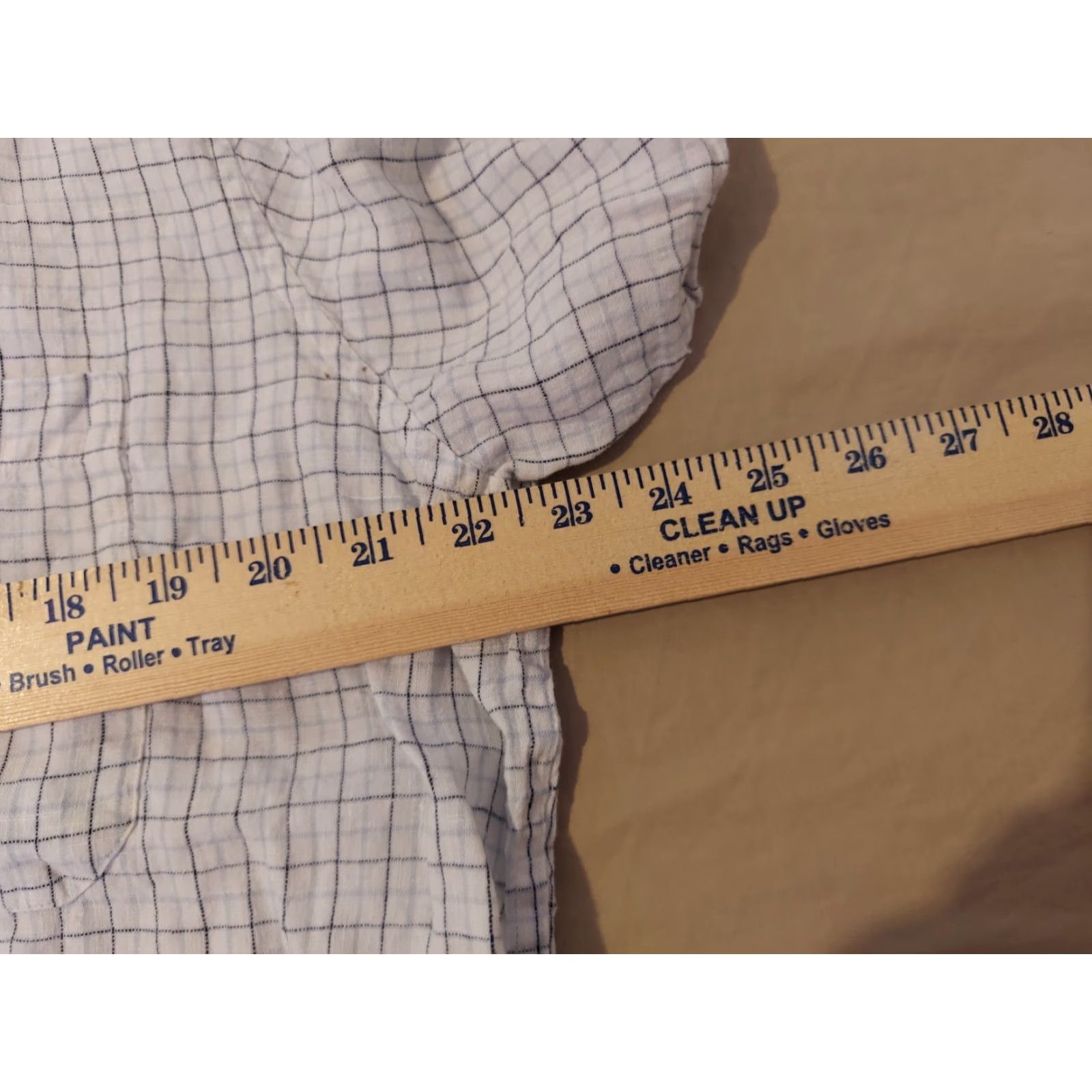Banana Republic Banana Republic Shirt L White Linen Button-Up Short Sleeve Mens Shirt Size 42R - 4 Thumbnail