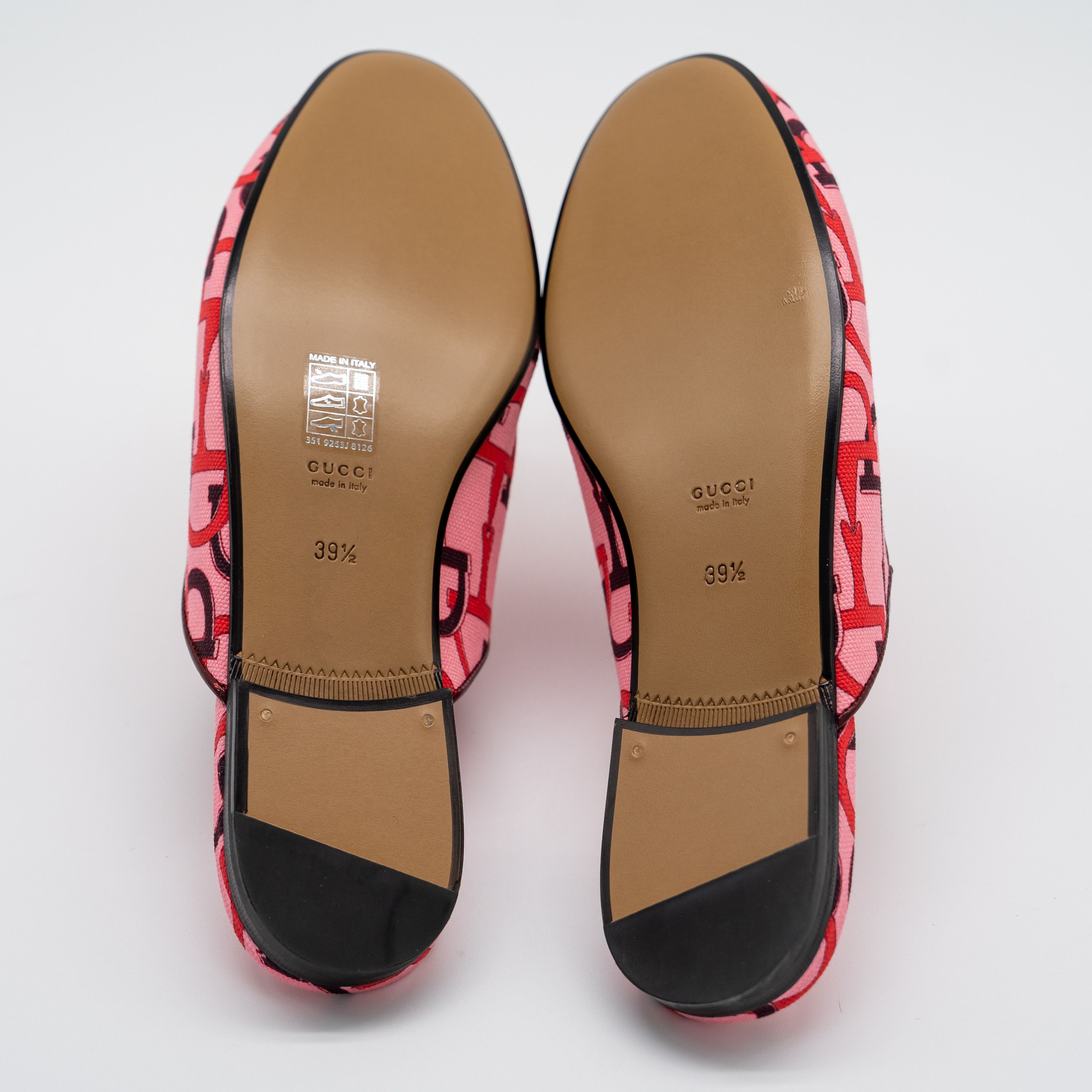 Gucci Gucci Princetown Horsebit Print Mules Slip On Pink Size US 9.5 / IT 39.5 - 6 Thumbnail