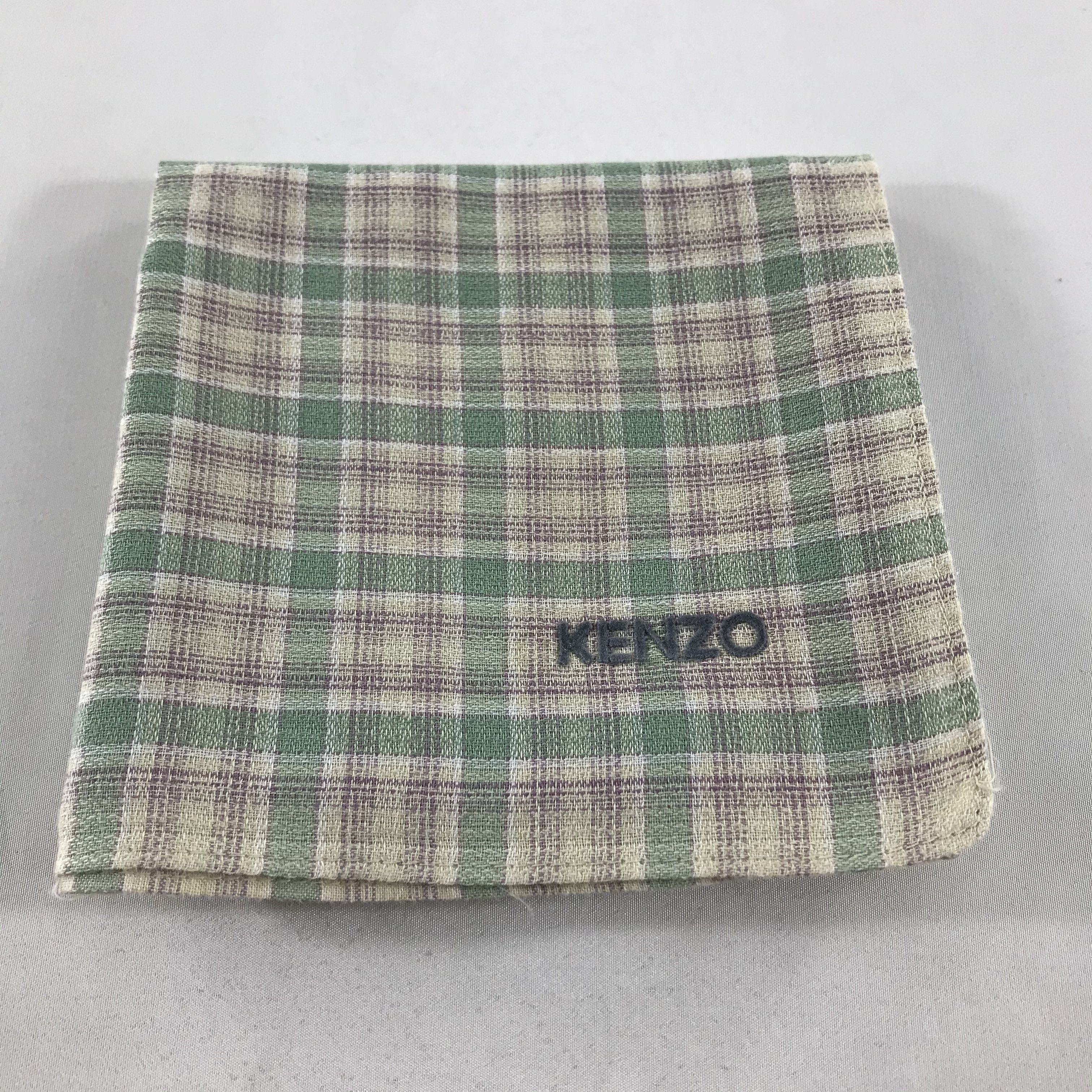 Kenzo Kenzo Tartan Handkerchief Neckerchief Bandana H29 Size ONE SIZE - 5 Thumbnail