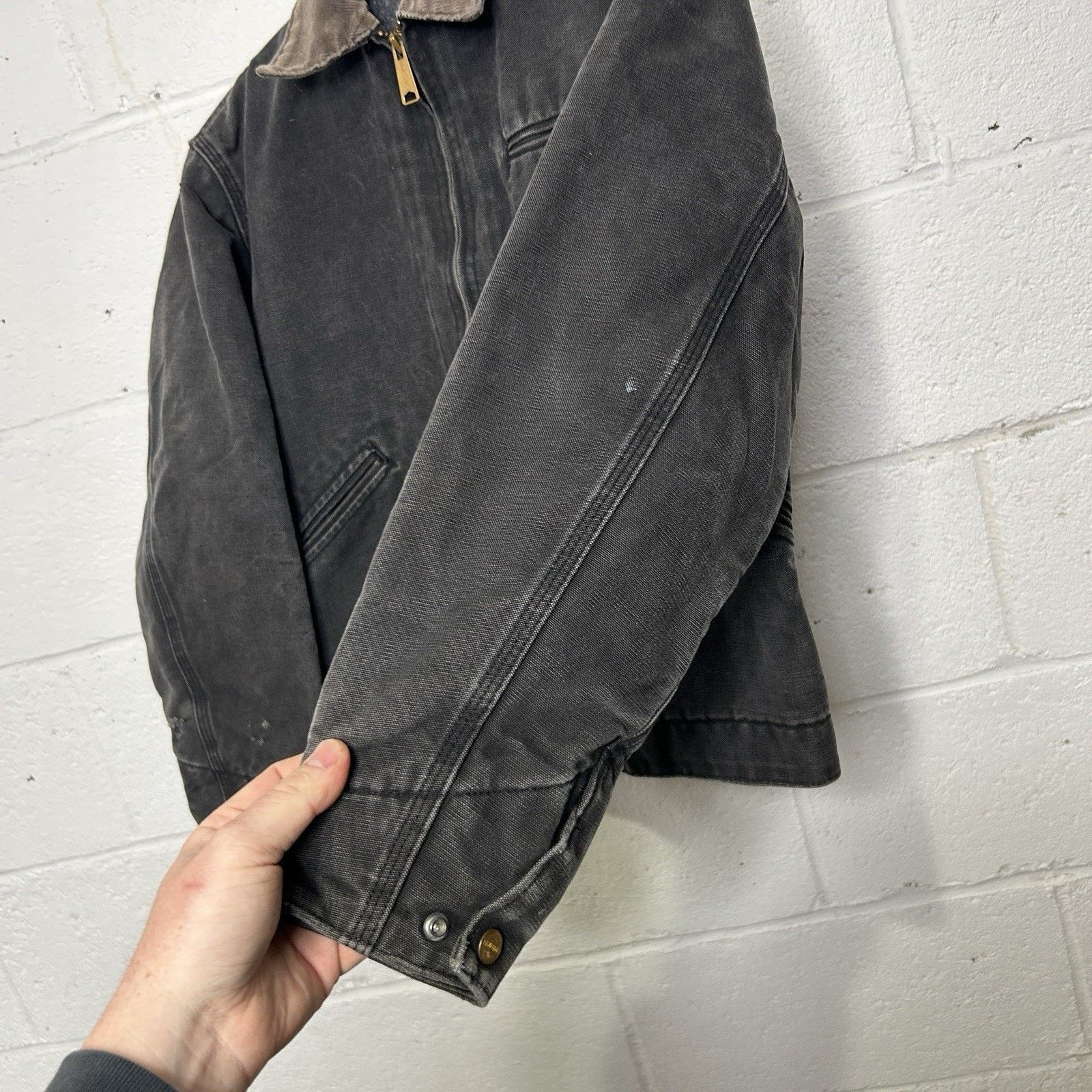 Carhartt Vintage Carhartt Blanket-Lined Detroit Jacket “Black” J01 Size US S / EU 44-46 / 1 - 12 Thumbnail