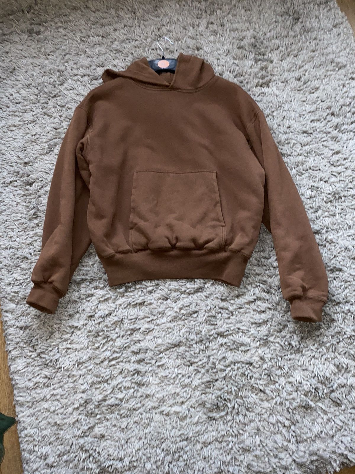 image of Yeezy Gap Hoodie in Brown, Men's (Size Small)