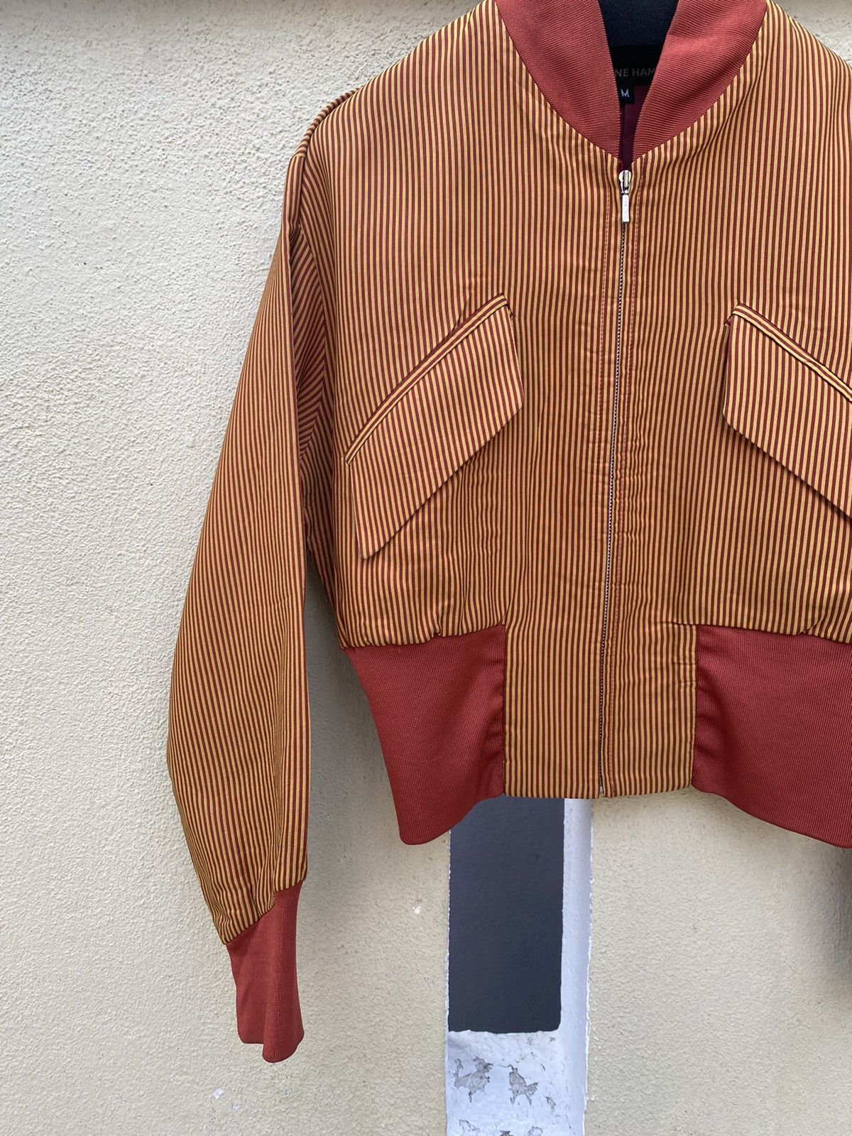 Katharine Hamnett London vintage striped jacket Size M / US 6-8 / IT 42-44 - 8 Thumbnail