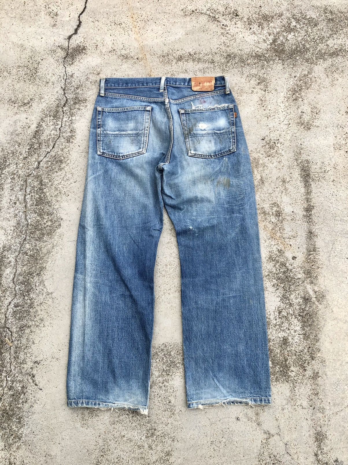 Edwin WIDE LEG VINTAGE SELVEDGE DENIM Size US 33 - 4 Thumbnail
