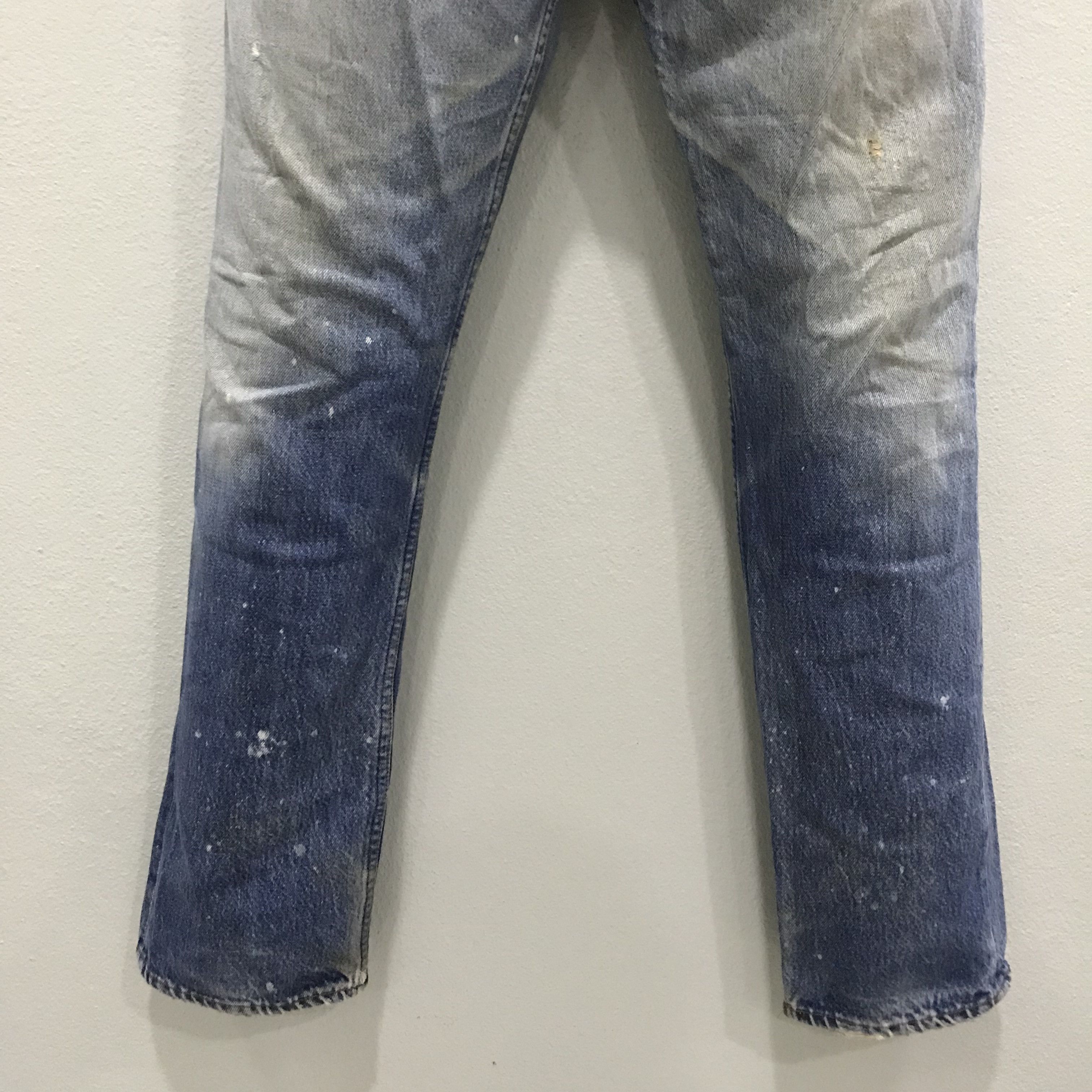 Levi's Vintage 90s Levi’s 501 Straight Leg Jeans Fade Blue Size US 31 - 4 Thumbnail