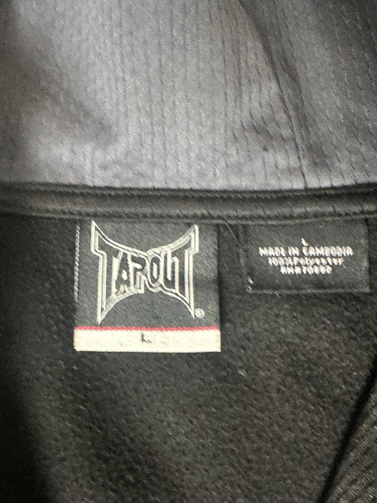 Tapout TapOut Full Zip Hoodie Size LARGE black Size US L / EU 52-54 / 3 - 5 Thumbnail