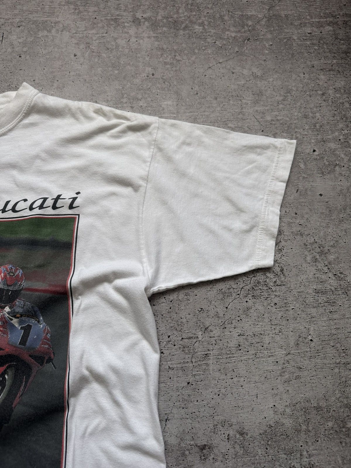 Ducati 1999 Team Ducati by Redwood Carl Fogarty Vintage Tee Size US L / EU 52-54 / 3 - 2 Thumbnail