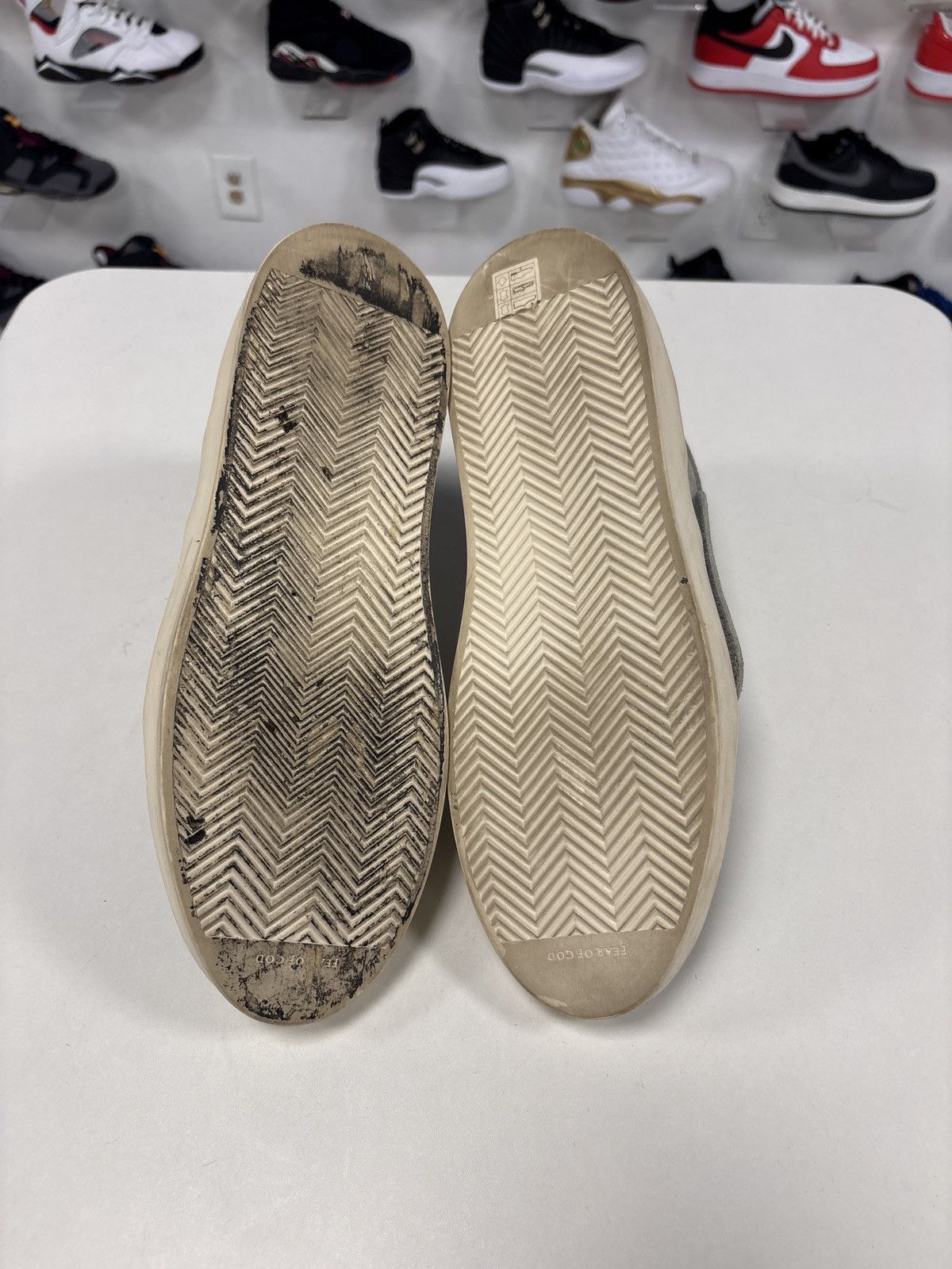 Fear of God Fear of God Grey Suede Skate High Top Sneakers Size 41 Size US 8 / EU 41 - 5 Thumbnail
