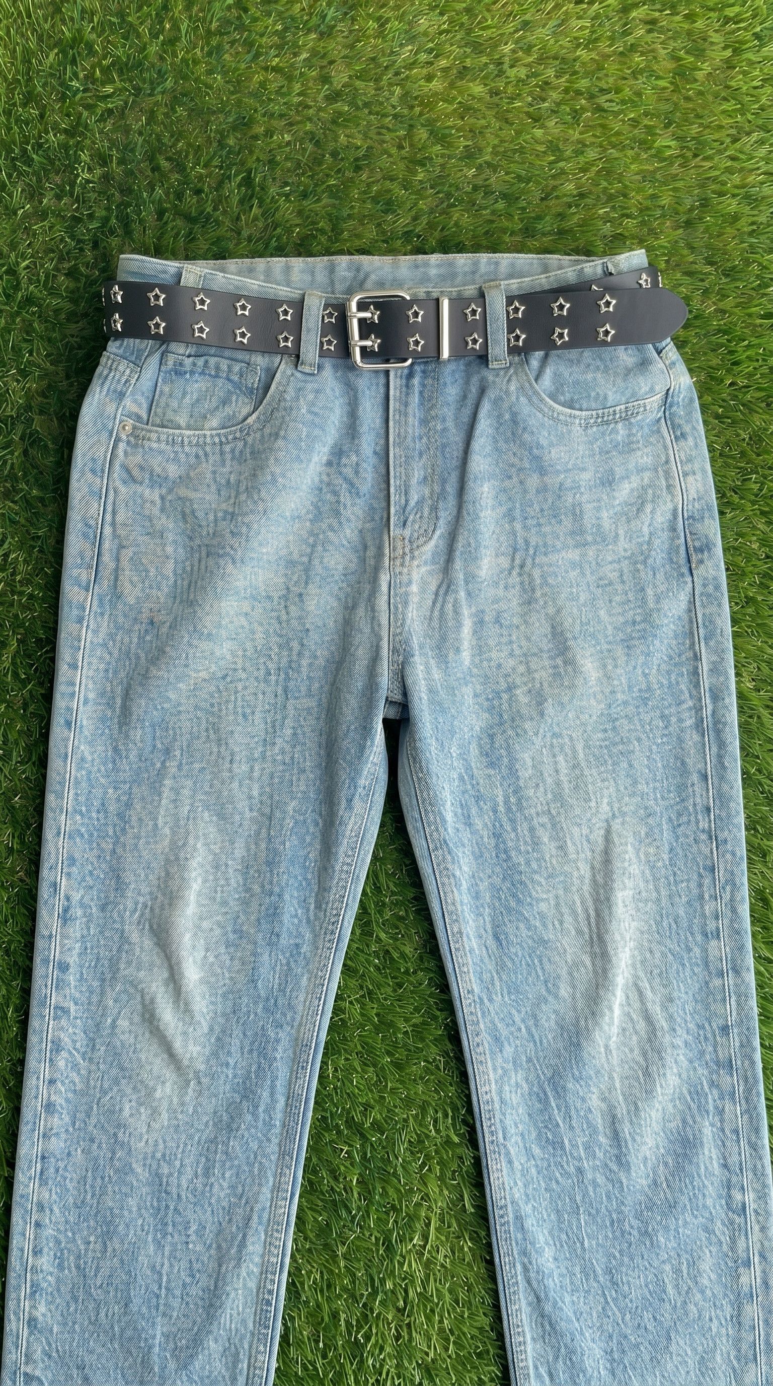 Other Black Star Studded Y2K Punk Belt Size ONE SIZE - 3 Thumbnail