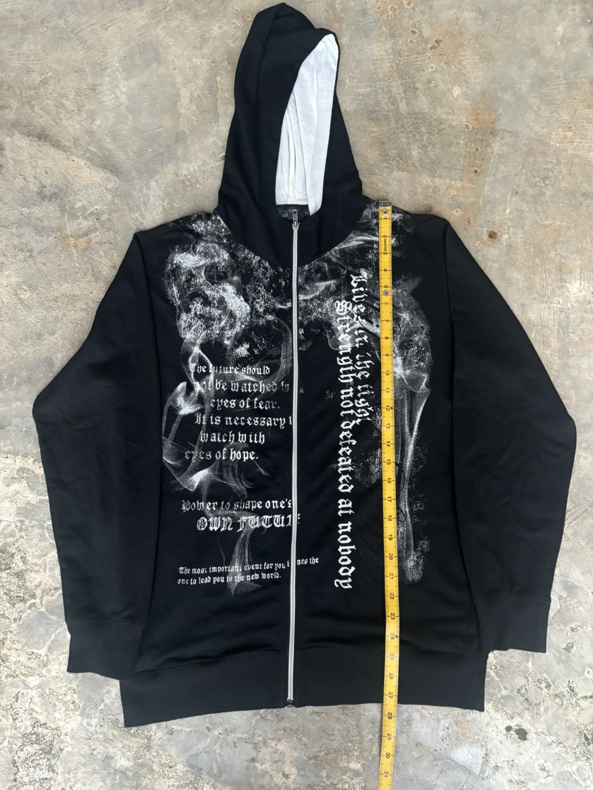 If Six Was Nine × Japanese Brand × Le Grande Bleu (L.G.B.) Beaumont Carr Ifsixwasnine Lgb Style Hoodie Size US L / EU 52-54 / 3 - 12 Thumbnail
