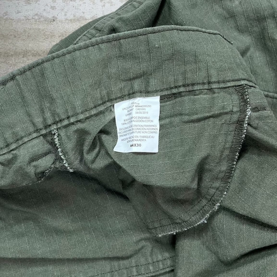 Dickies Vintage 90s Dickies Carpenter Pants 44x30 Baggy Wide Green Size US 44 / EU 60 - 4 Thumbnail
