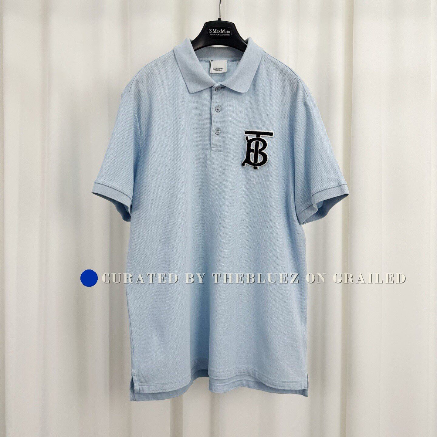Burberry Burberry Embroidered Letter Polo Short Sleeve Size US M / EU 48-50 / 2 - 1 Thumbnail