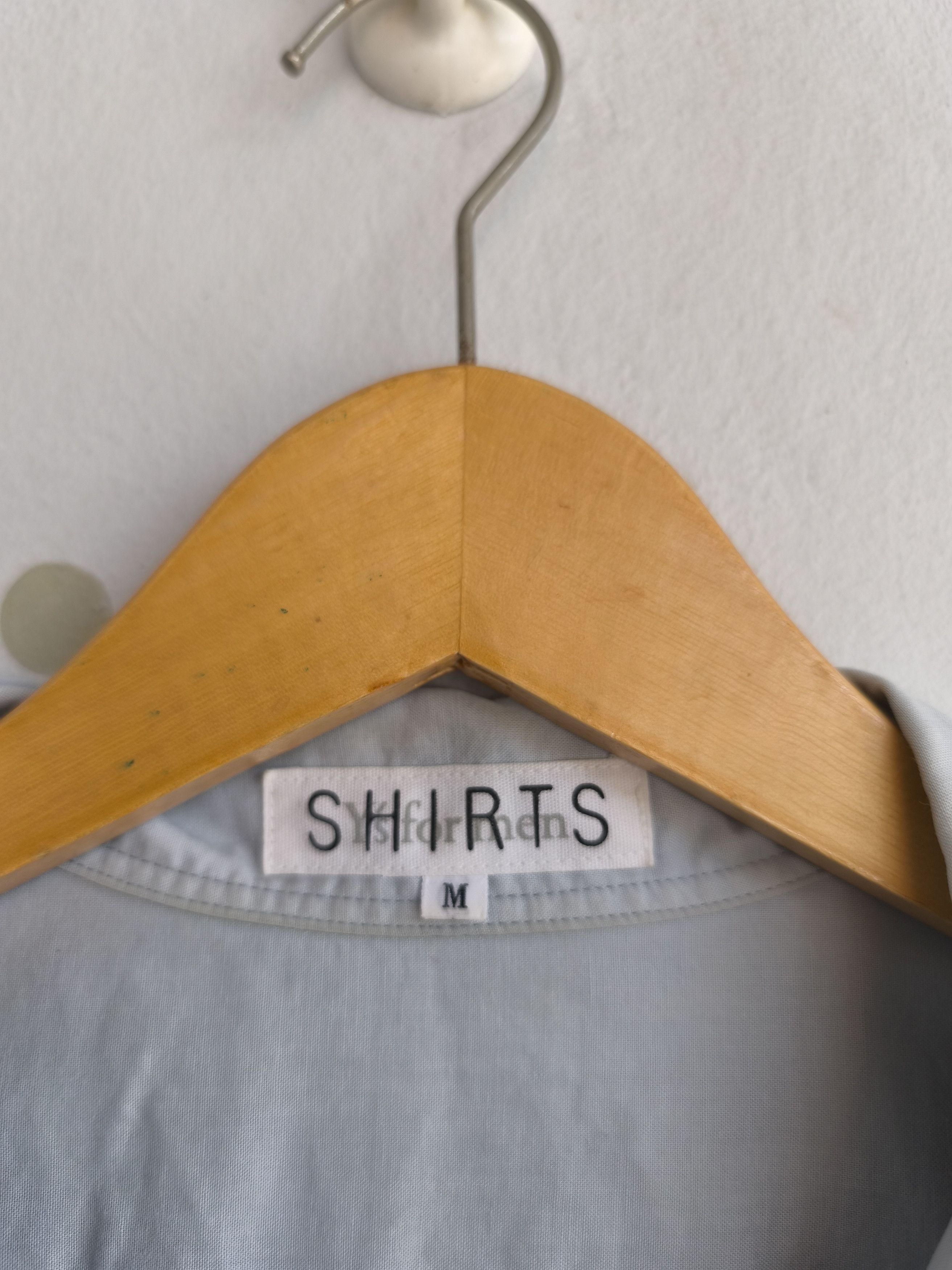 Designer × Japanese Brand × Yohji Yamamoto 90s Yohji Yamamoto camp collar shirt Size US XL / EU 56 / 4 - 4 Thumbnail