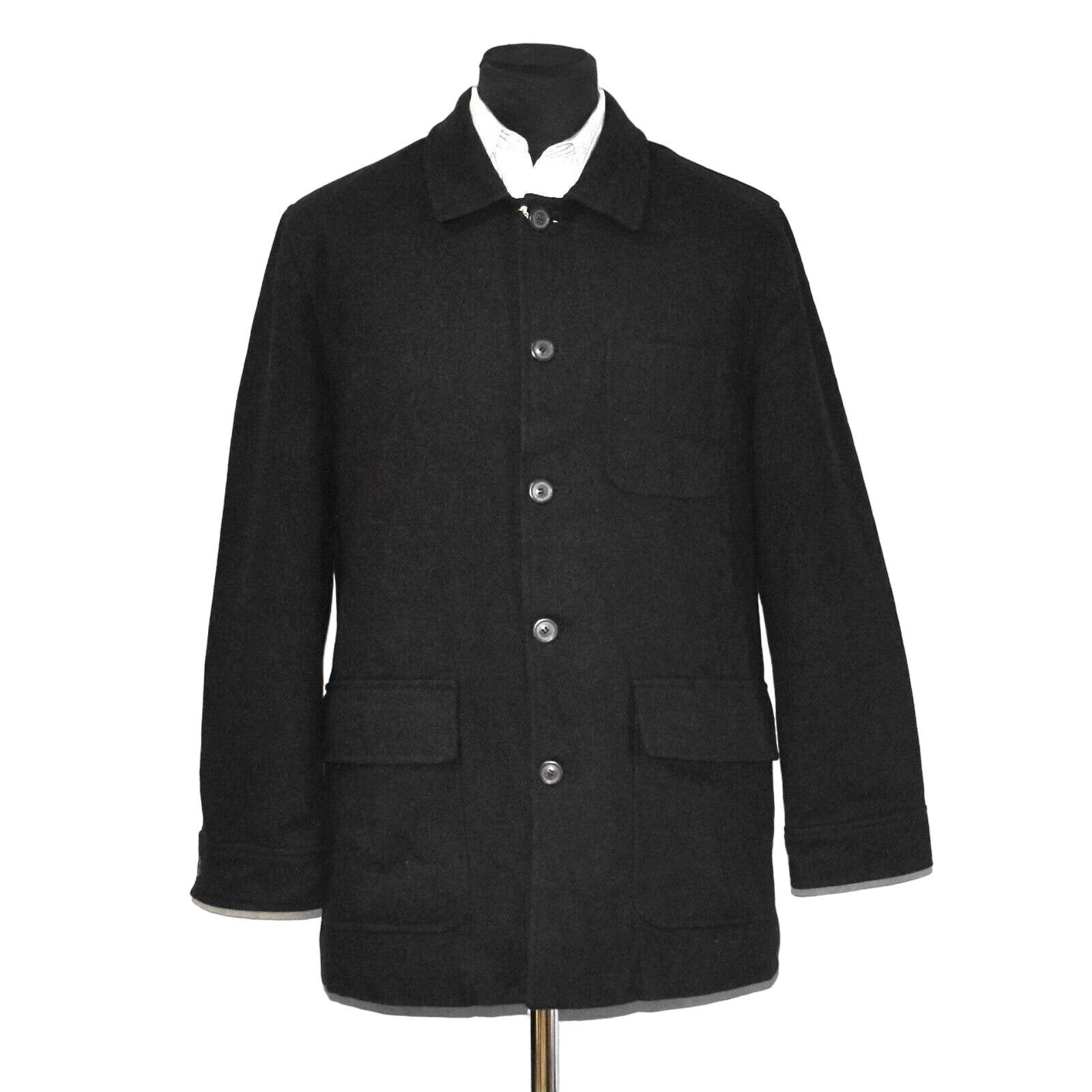 Joseph Abboud C2 NWT JOSEPH ABBOUD Charcoal Wool Sailer Pea Coat Jacket M Size US M / EU 48-50 / 2 - 2 Thumbnail