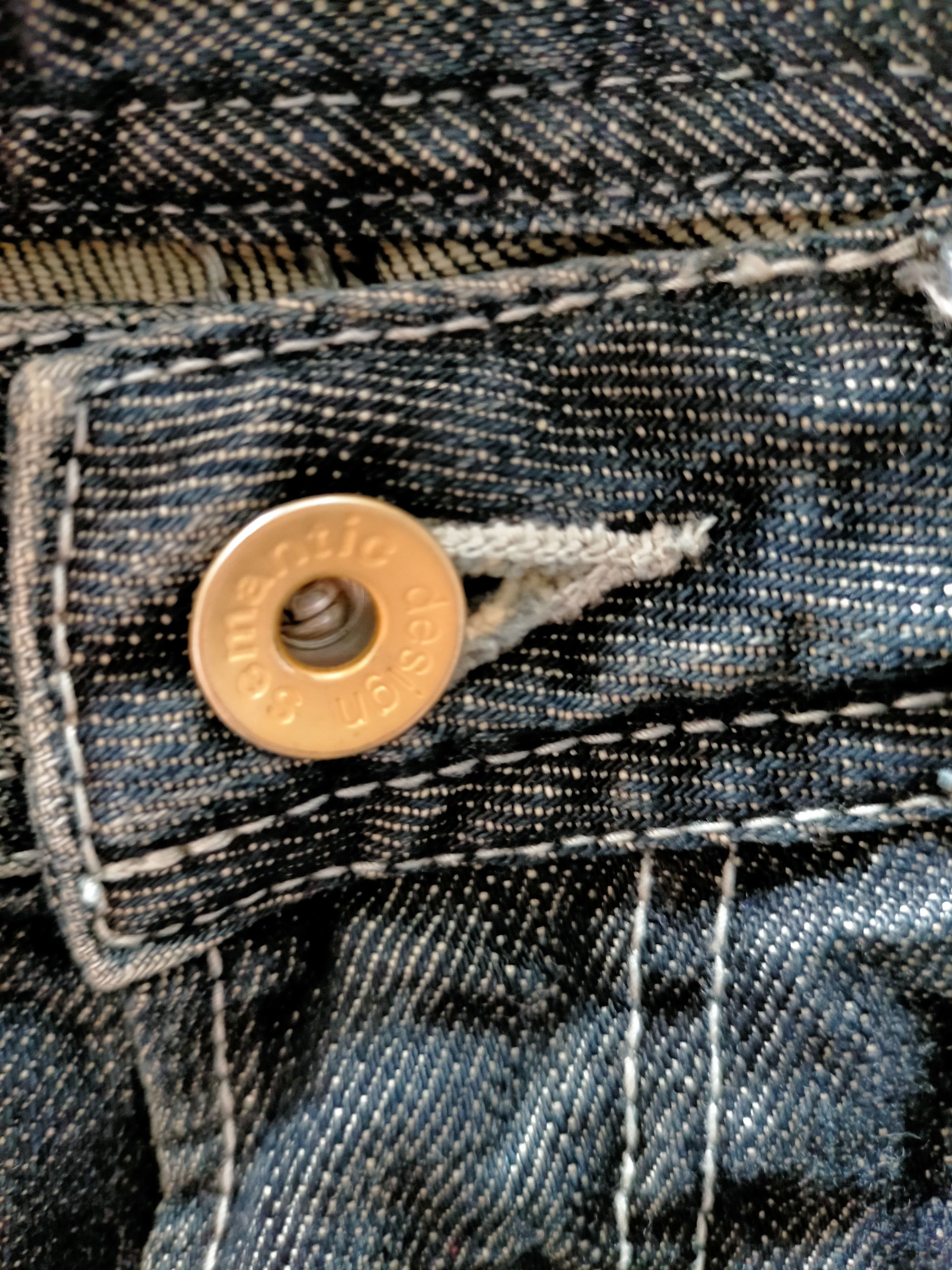 If Six Was Nine Flare Jeans Semantic Design Multipocket Zipped Boot cut Size US 33 - 19 Thumbnail