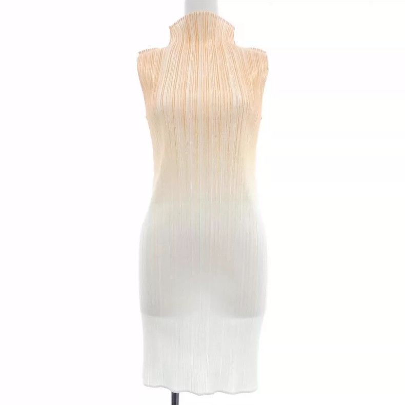 Issey Miyake Issey Miyake Gradient dress Size L / US 10 / IT 46 - 1 Thumbnail