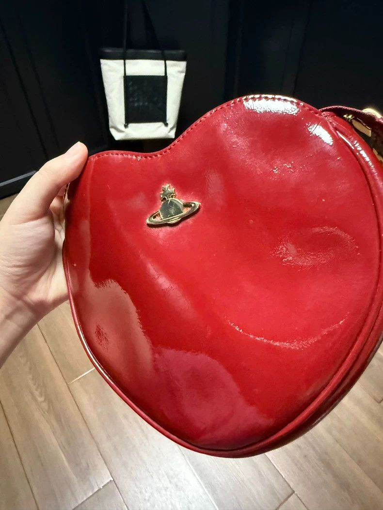 Vivienne Westwood Vivienne Westwood size os Love lacquered leather bag Size ONE SIZE - 5 Thumbnail