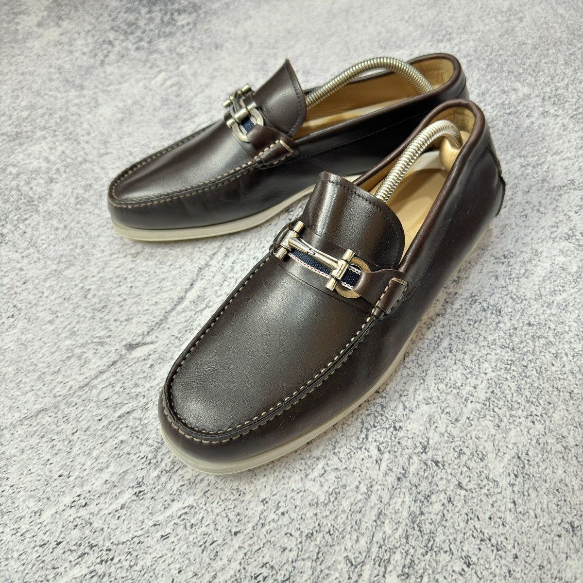 Salvatore Ferragamo Salvatore Ferragamo Mens Loafers US10 UK9 EU43 28cm Size US 10 / EU 43 - 2 Thumbnail