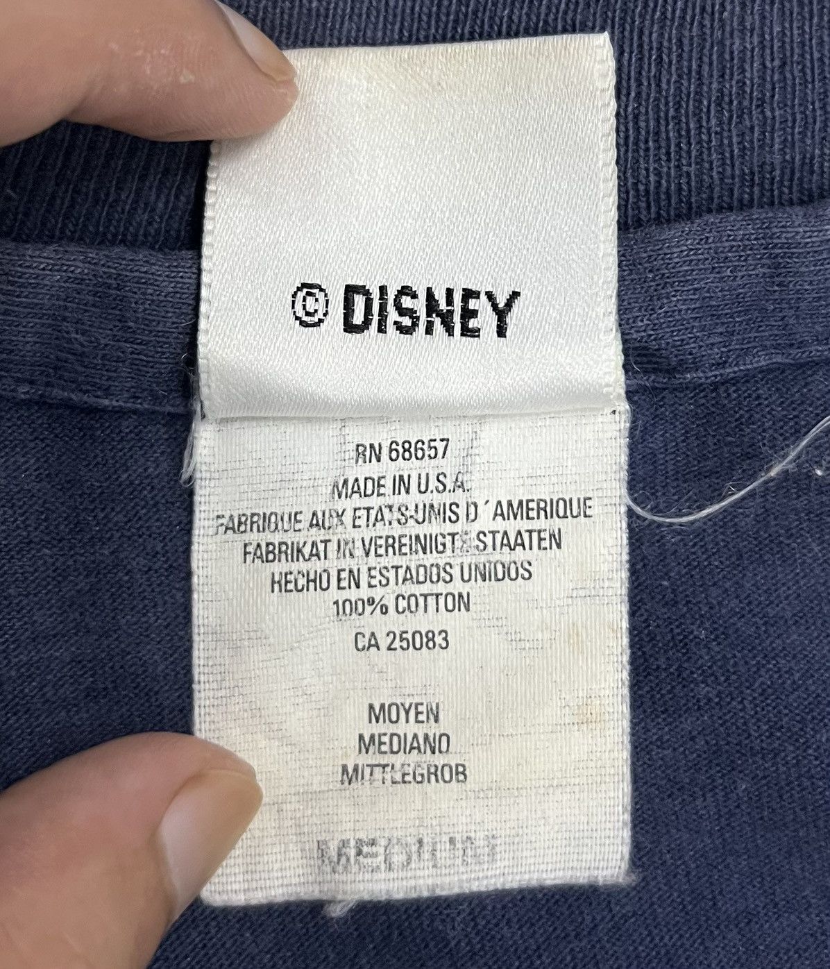 Disney × Mickey Mouse VINTAGE THE DISNEY STORE MICKEY MOUSE MADE IN USA SHIRT Size US M / EU 48-50 / 2 - 7 Thumbnail