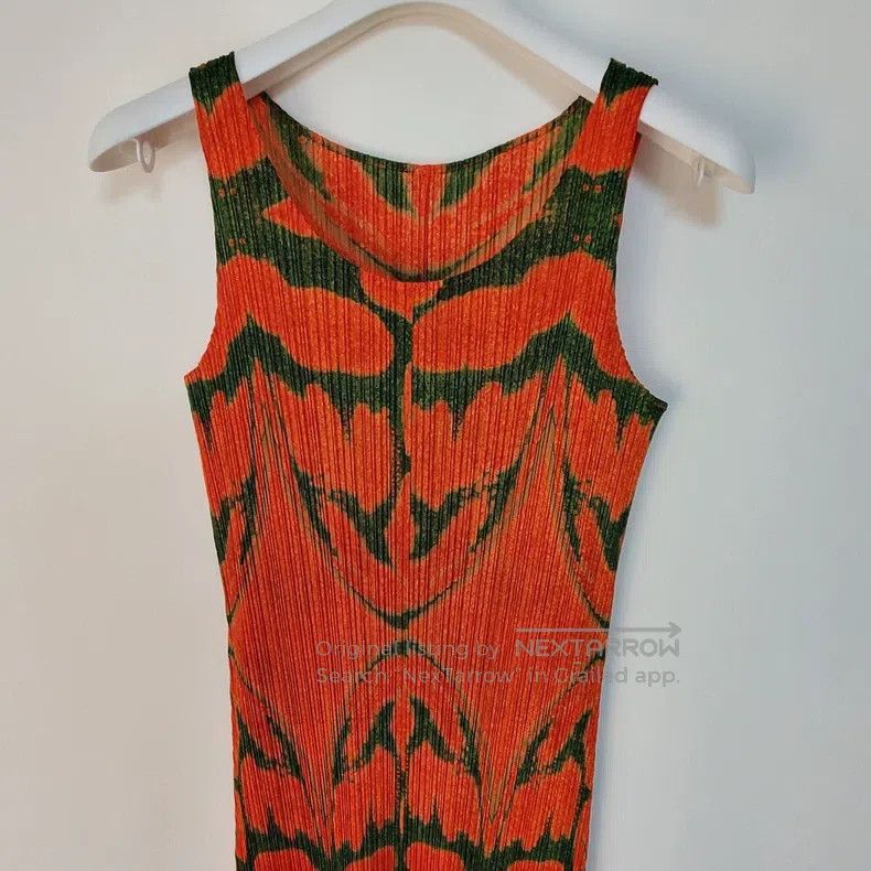 Issey Miyake Issey Miyake Orange Dress Size M / US 6-8 / IT 42-44 - 2 Thumbnail