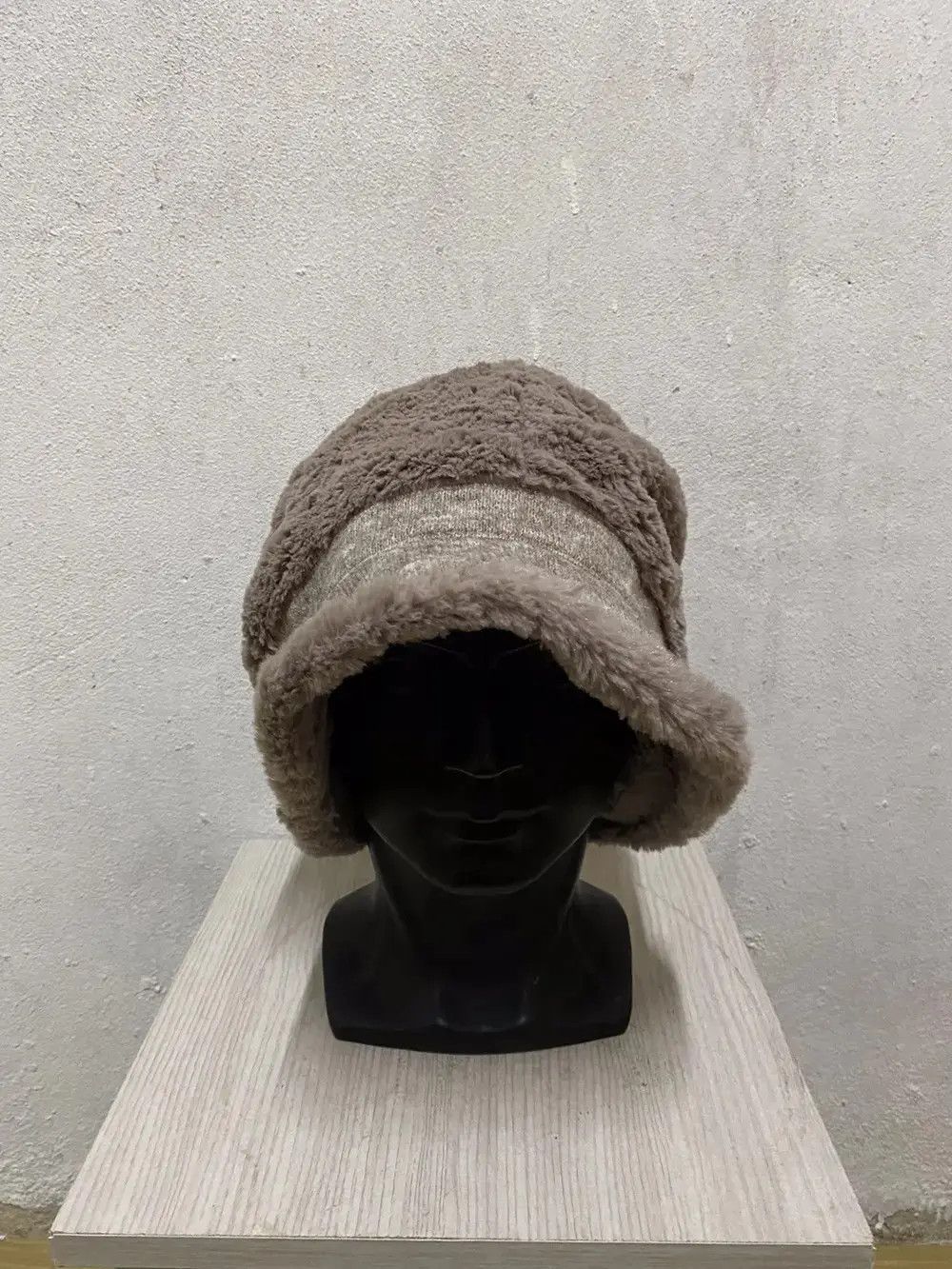 Japanese Brand Japanese Brand Fleece Bucket Hat Size ONE SIZE - 3 Thumbnail