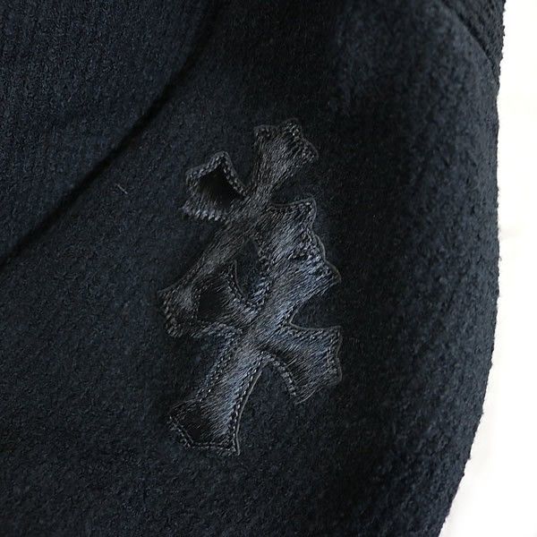 Chrome Hearts Chrome Hearts Cross Patch Knit Hoodie Size US M / EU 48-50 / 2 - 5 Thumbnail