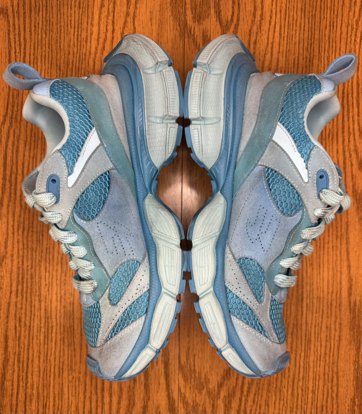 Balenciaga Balenciaga 3XL Worn Out Sneaker (Blue) Size US 8 / EU 41 - 4 Thumbnail