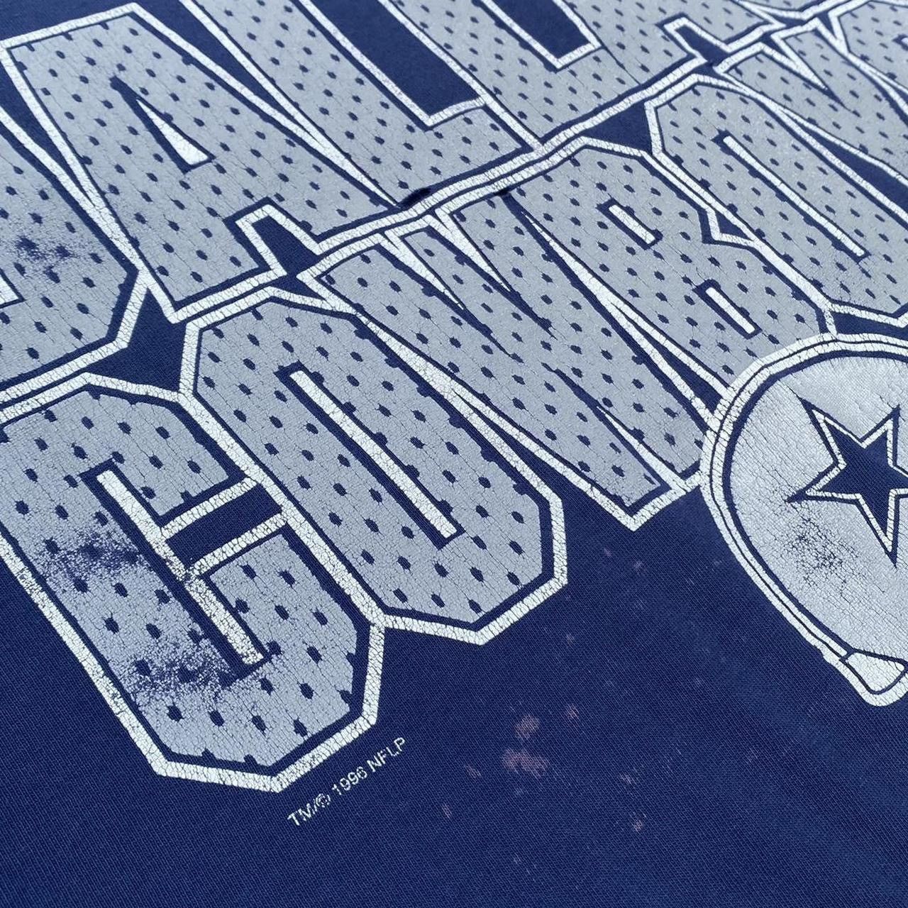 NFL × Vintage Vintage 90s NFL Dallas Cowboys Football Sports Tshirt Size US XL / EU 56 / 4 - 3 Thumbnail