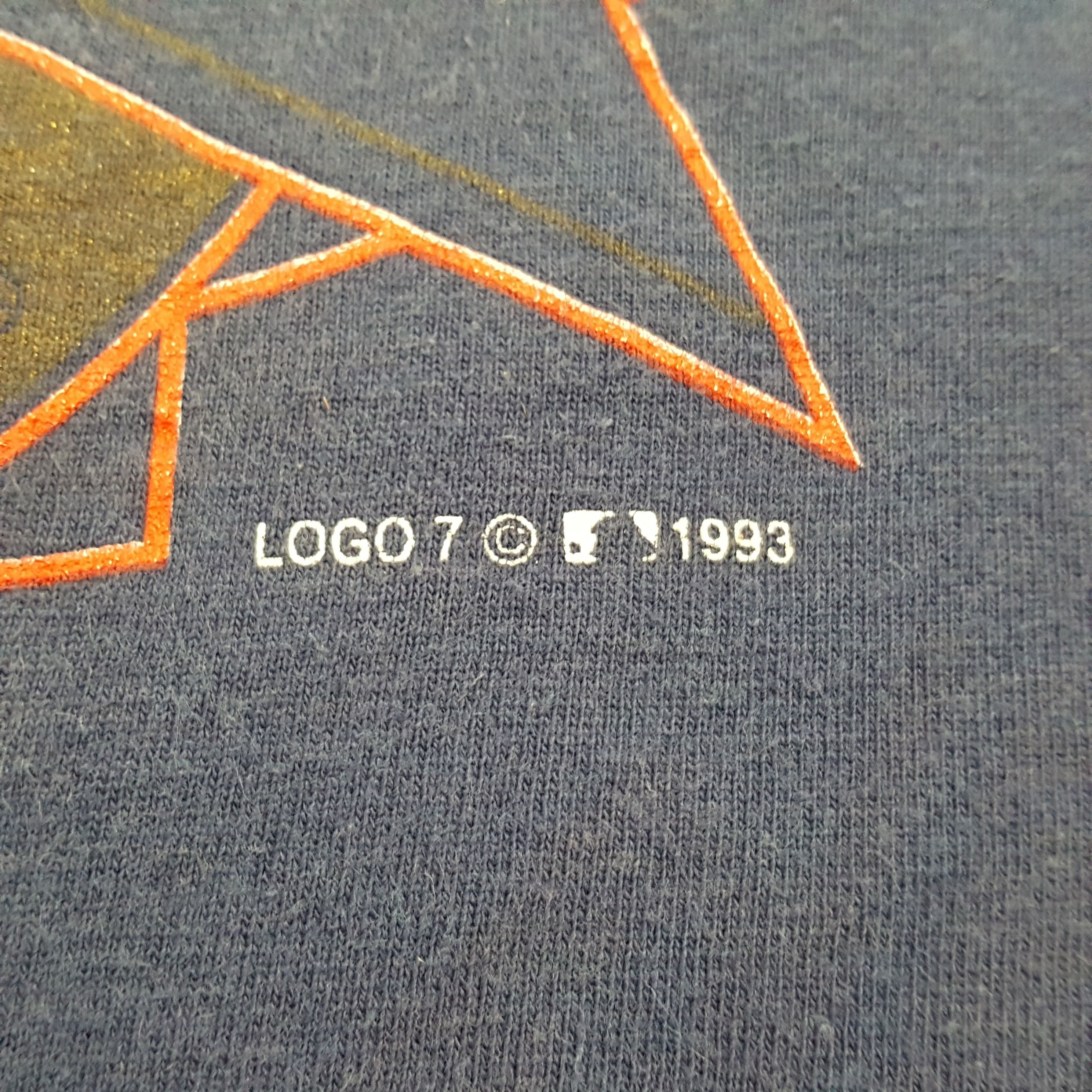 Logo 7 × MLB × Vintage Atlanta Braves Baseball Team MLB Vintage Tshirt Size US L / EU 52-54 / 3 - 3 Thumbnail