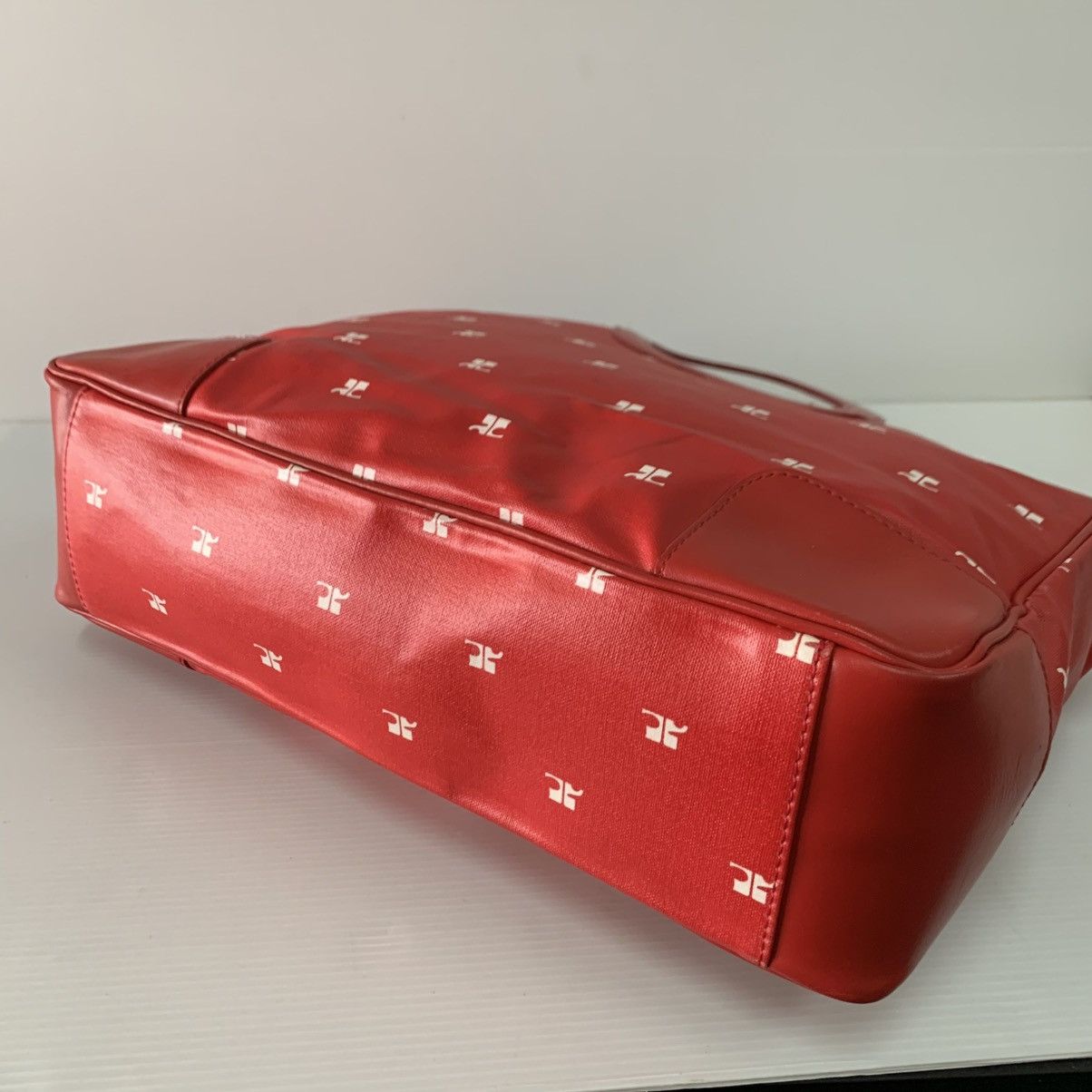 Courreges Courreges Red Handbag Size ONE SIZE - 5 Thumbnail