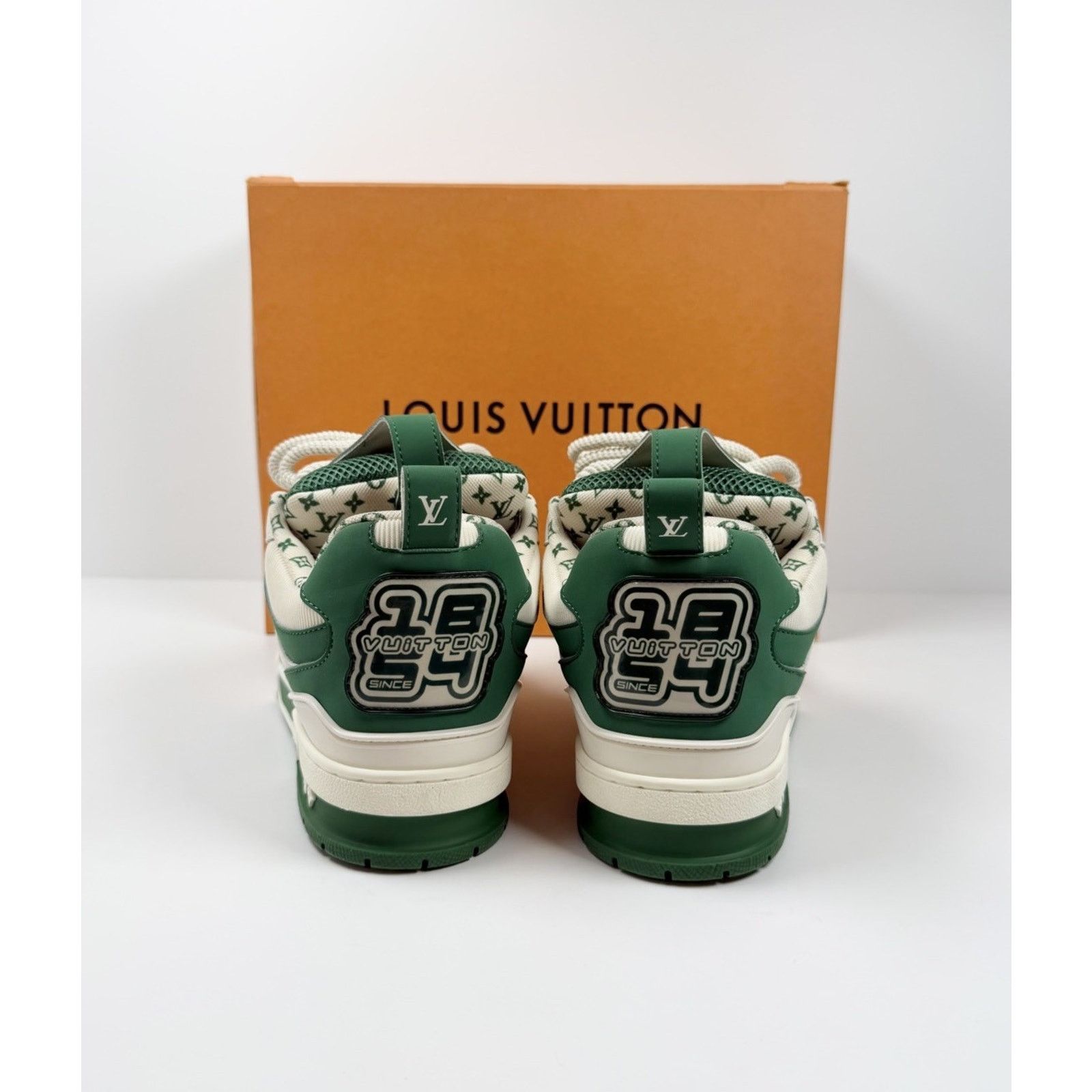 Louis Vuitton Size 8.5LV/9.5US - Louis Vuitton Skate Leather Green Sneaker Size US 9.5 / EU 42-43 - 4 Thumbnail