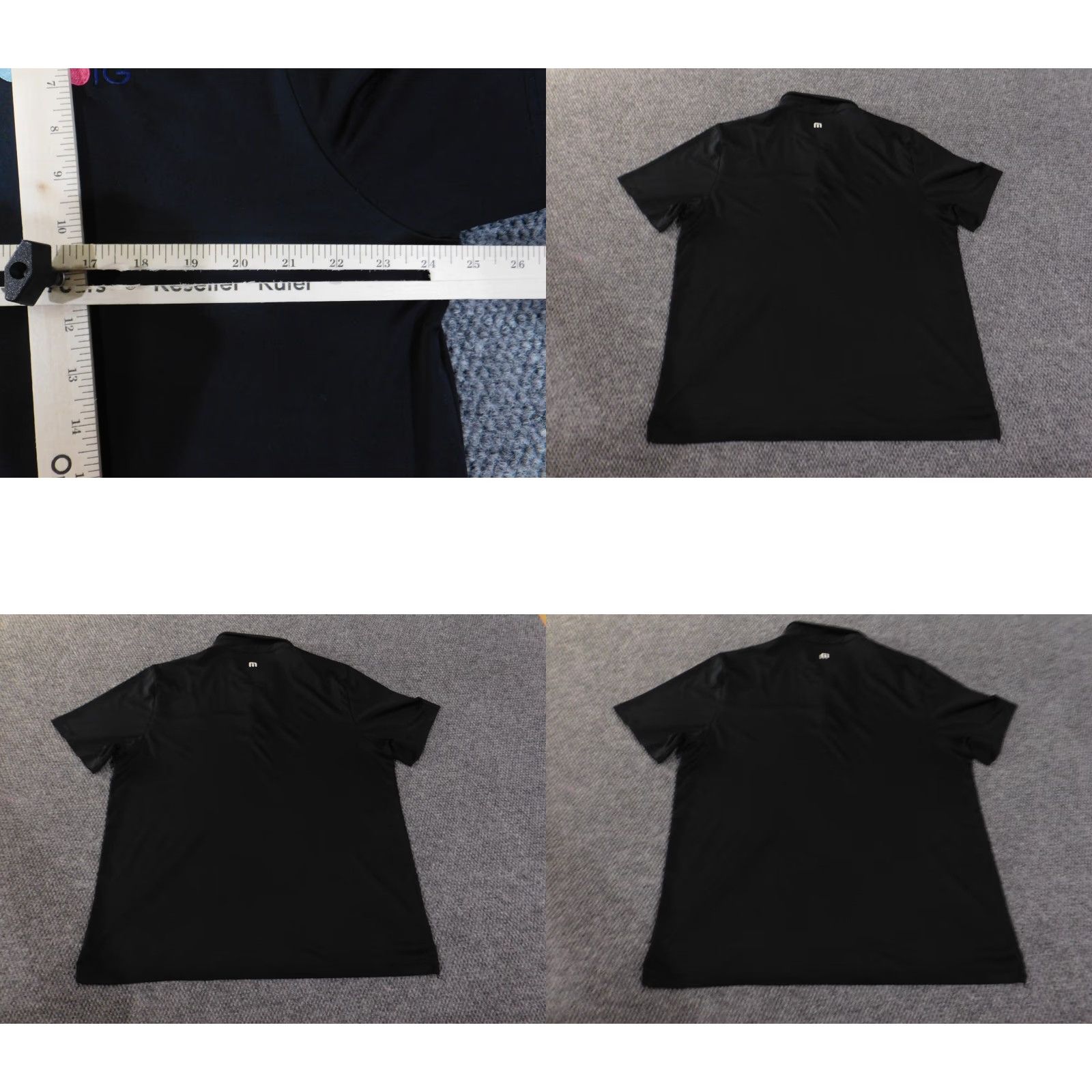 TravisMathew Travis Mathew Polo XXL Black Stretch Regular Mens Golf Performance Classic Polo Shirt Size US XXL / EU 58 / 5 - 8 Thumbnail