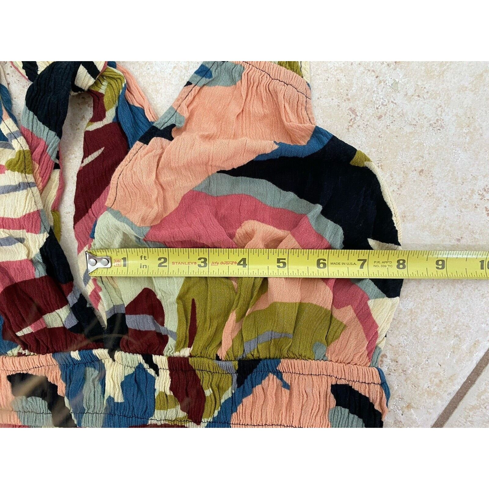 Loft Loft Beach Midi Sundress Tropical Halter Dress M Multicolor Size M / US 6-8 / IT 42-44 - 8 Thumbnail