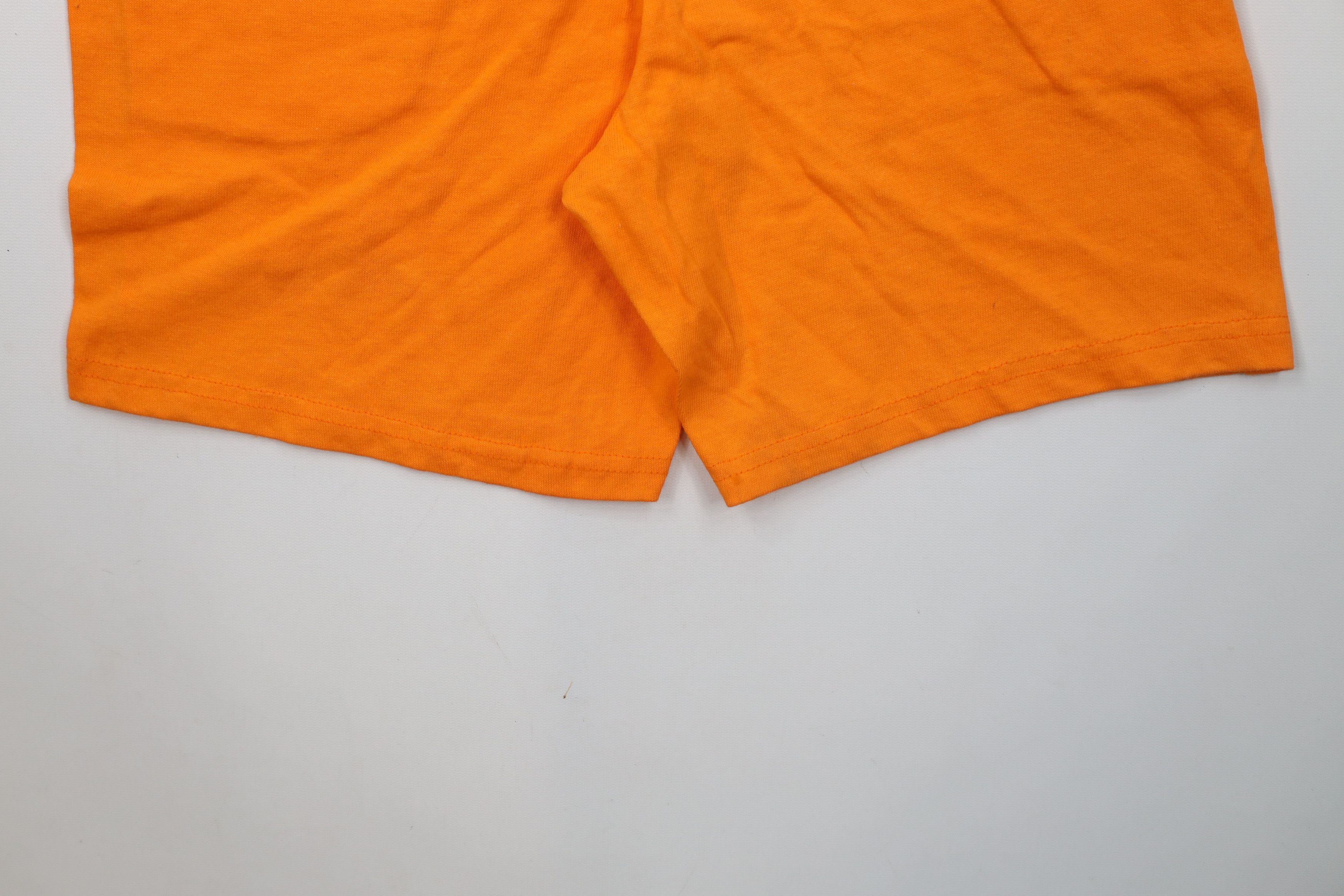 Champion × Vintage Vintage 90s Champion Knee Jersey Knit Shorts Orange USA Size US 30 / EU 46 - 13 Thumbnail