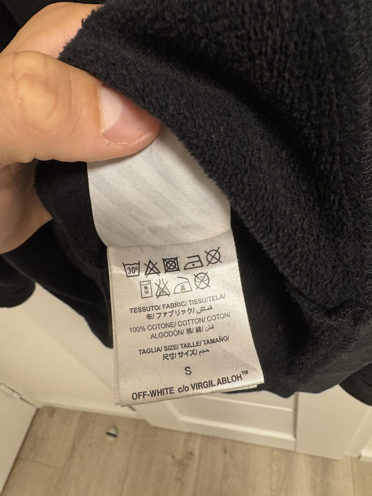 Off-White Off white you cut me off hoodie Size US S / EU 44-46 / 1 - 8 Thumbnail