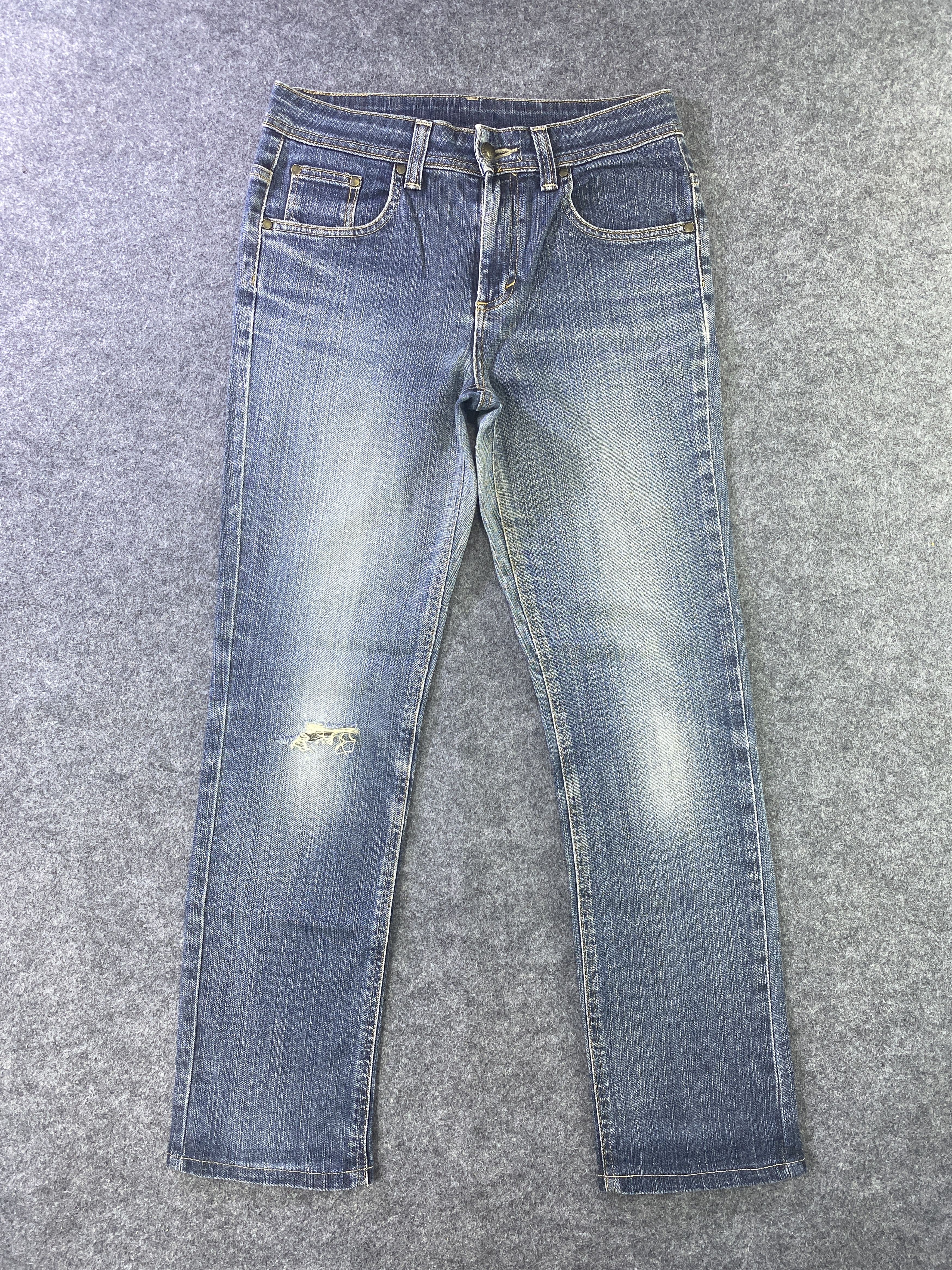Edwin Miss Edwin Distress Wash Denim - J932 Size 30" / US 8 / IT 44 - 2 Thumbnail
