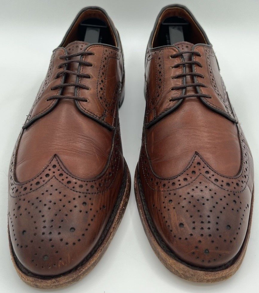 Allen Edmonds Allen Edmonds MADISON PARK Walnut Brown Leather Oxfords 9D Size US 9 / EU 42 - 2 Thumbnail