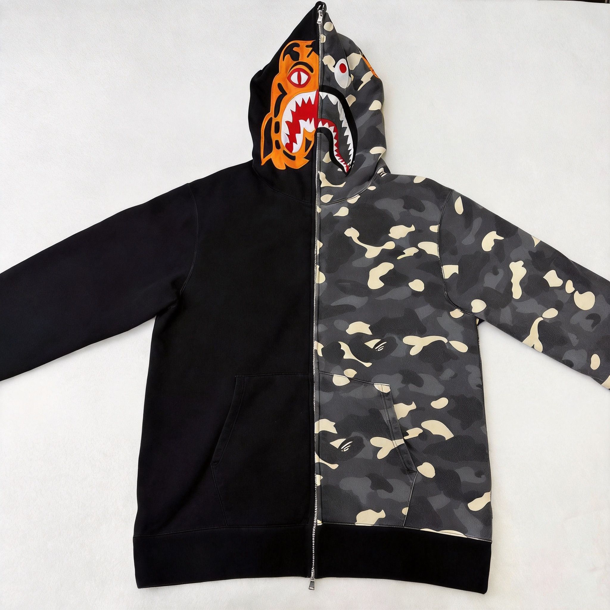 Bape × Mastermind Japan Bape x Mastermind Black Souvenir Jacket