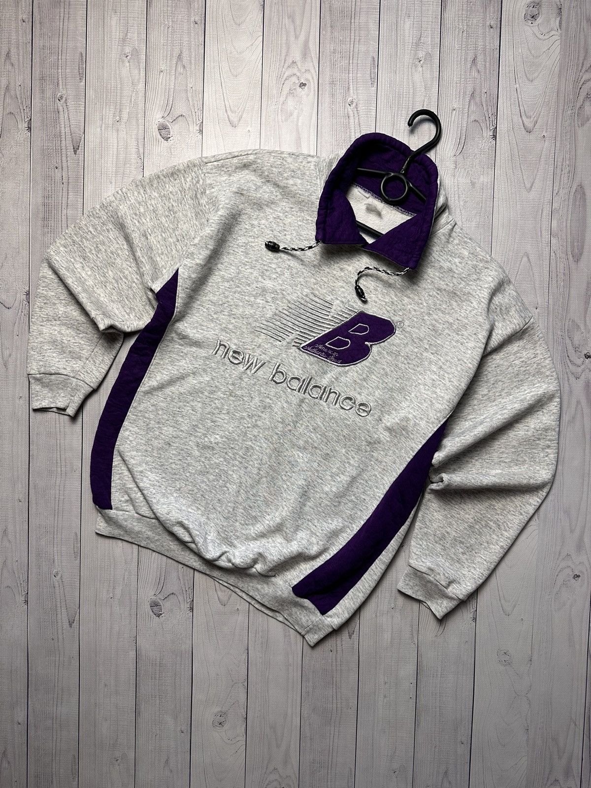 Vintage New Balance sweatshirt big logo rare size M