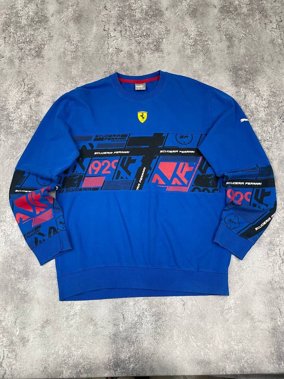Puma Puma Ferrari Scuderia Men Crewneck Sweatshirt Blue Size XXL Size US XXL / EU 58 / 5 - 1 Thumbnail